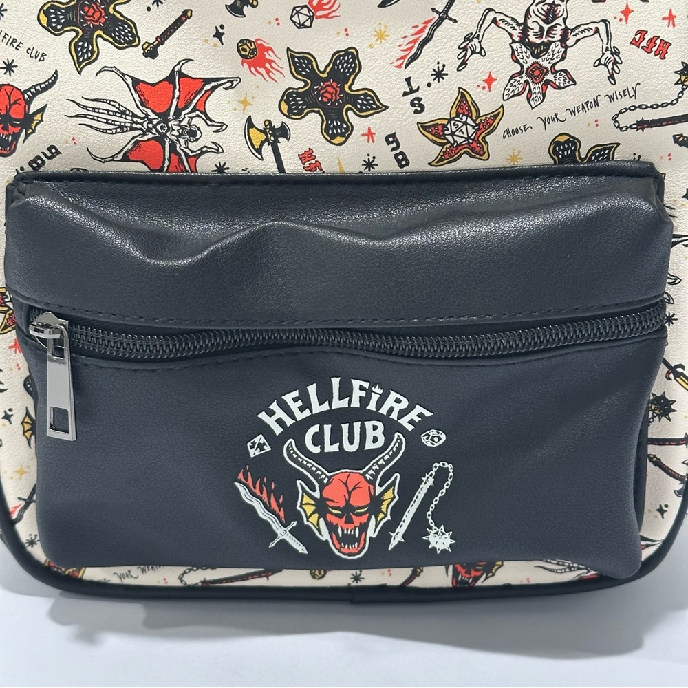 Hellfire Club Stranger Things Mini Backpack NWT - image 3